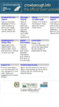 Mobile Screenshot of crowborough.info